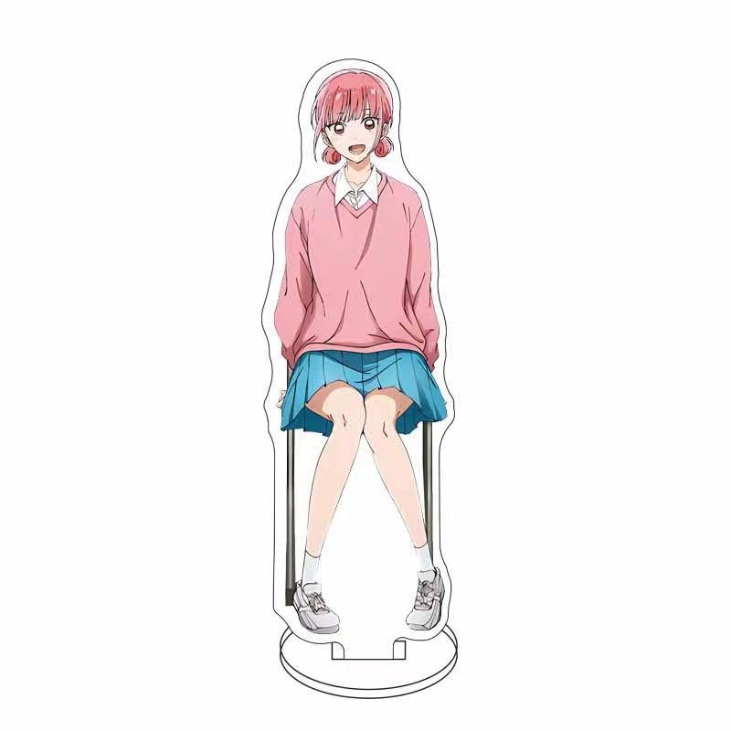 アオのハコ　千夏と夢佳の特製アクリルボード　ジャンプ　アクリルスタンド アオのハコ 千夏と夢佳の特製アクリルボード ゼブラック 抽選